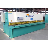 effcient hydraulic swing beam metal sheet shearing machine